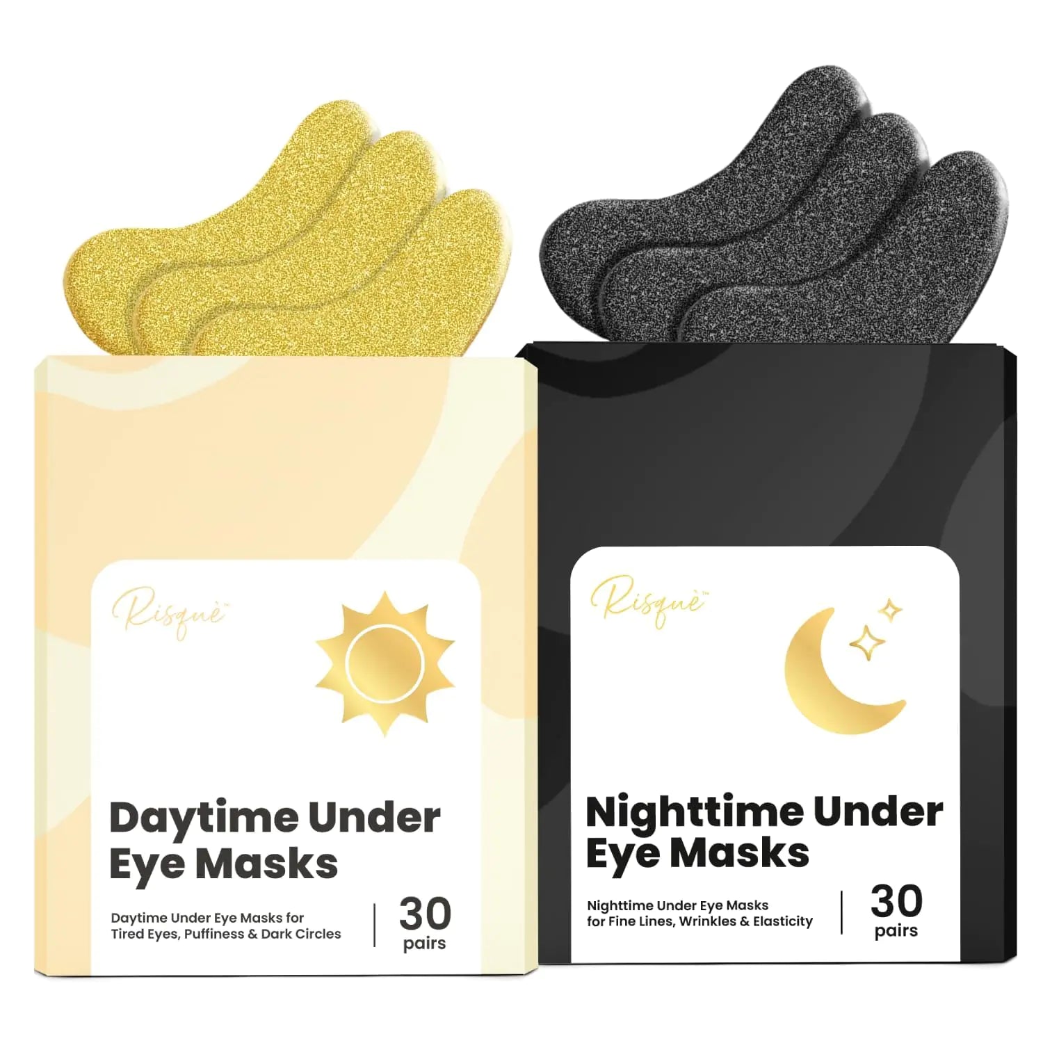 Under Eye Patches for Puffy Eyes and Dark Circles (60 Pairs) | Infused Gel Eye Mask Patches for Dark Circle Under Eye Support of Eye Bags & Puffiness | Ideal for Bridesmaids Gifts & Bachelorette Party Pi-Mart