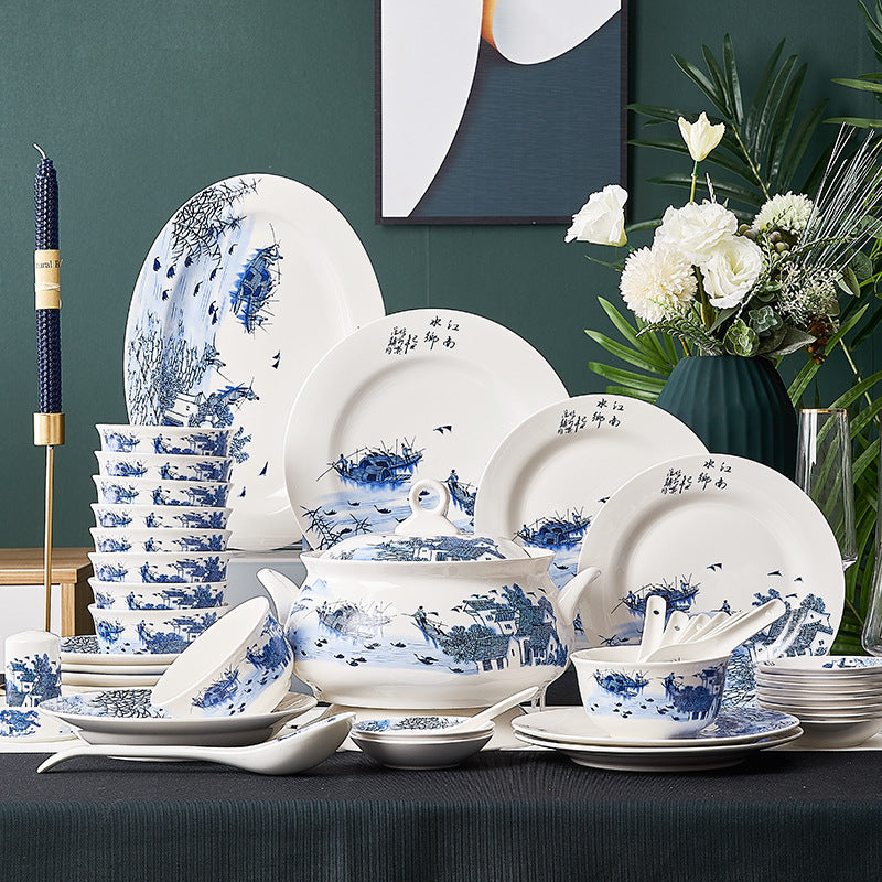 Ceramic Bowls And Saucers Set Bone China Bowls And Plates Pi-Mart