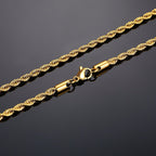 Minimalist Men Ropes Long Necklace Pi-Mart