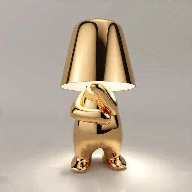Italy Little Golden Man LED Table Lamp - SJB-DIAMOND ELITES