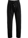 Men's Drawstring Straight Pants
