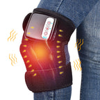 Electric Infrared Heating Knee Massager Wrap Elbow Joint Support Vibration Therapy Physiotherapy Machine Pain Relief Massageador Pi-Mart