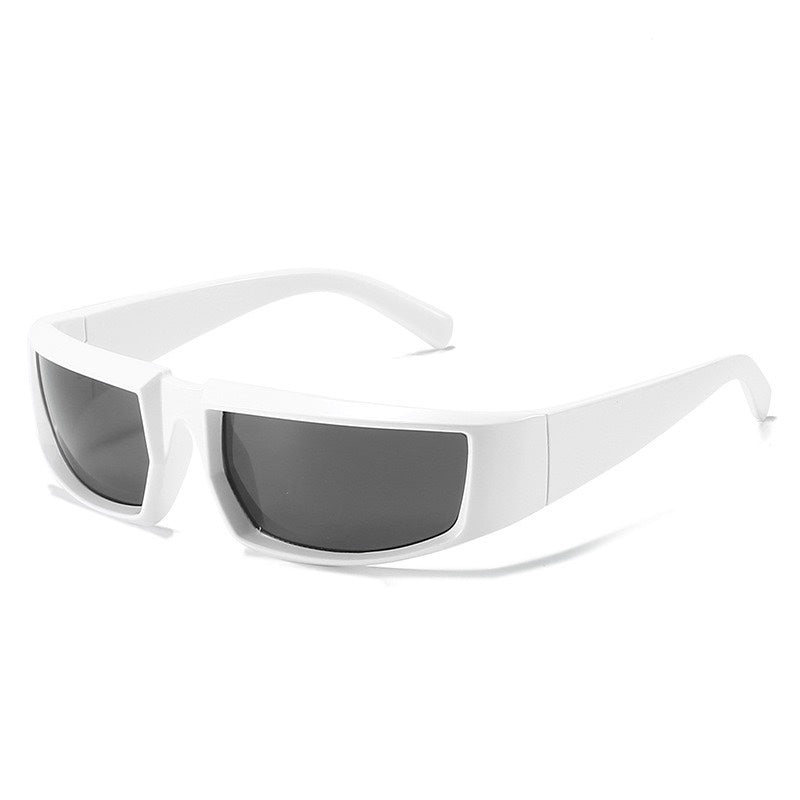 Super Texture Cool Sunglasses Futuristic Technology Punk Pi-Mart