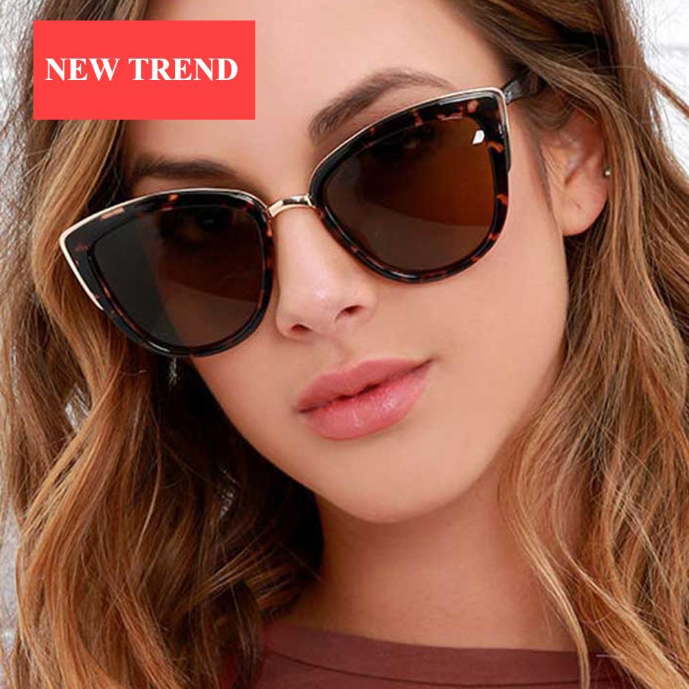 Luxury Modern Luxury Cateye  Woman Vintage Classic Gradient Lady Sunglassese  With  UV400 Protection - SJB-DIAMOND ELITES