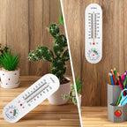 3PCS Wall Thermometer Indoor Outdoor Mount Garden Greenhouse Home Humidity Meter