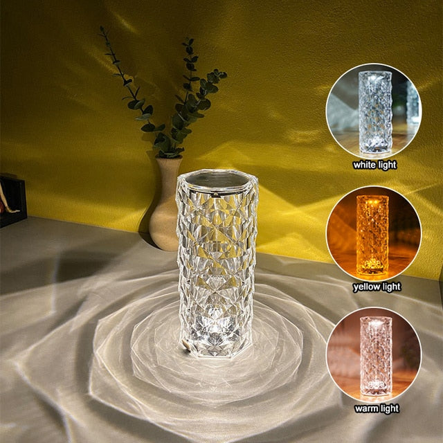 LED Touch Bedroom Lamp Pi-Mart