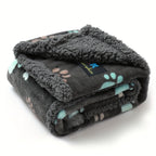 Waterproof Sherpa Fleece Dog Blanket For Small Medium Large Dogs, Reversible Couch Cover, Machine Washable Pet Puppy Blanket With Anti-Tear Protection Lootquake LLC
