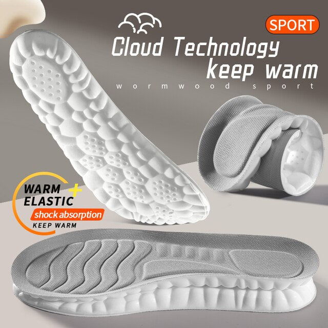 4D Latex Sport Support Running Insoles Pi-Mart