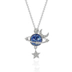 Shiny Zircon Necklace - SJB-DIAMOND ELITES