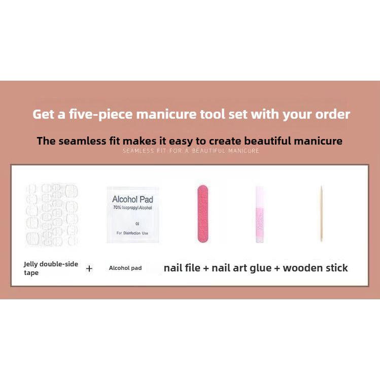 1038- Handmade press on nails fake nails removable Handmade Drawing Nails