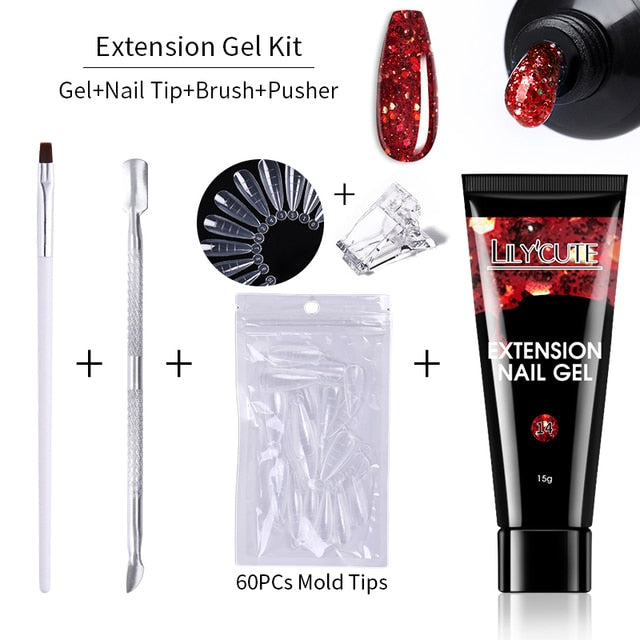 Extension Gel Set - SJB-DIAMOND ELITES