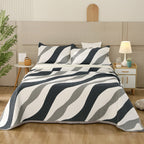 New Cotton Bed Cover Three-piece Set Pi-Mart
