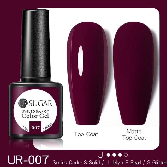 Dark Blue Matte Colorful UV Nail Gel Polish Semi Permanent Popular High Quality Fashion Design Stevvex