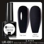 Dark Blue Matte Colorful UV Nail Gel Polish Semi Permanent Popular High Quality Fashion Design Stevvex
