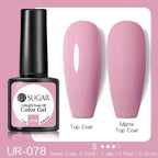 Dark Blue Matte Colorful UV Nail Gel Polish Semi Permanent Popular High Quality Fashion Design Stevvex