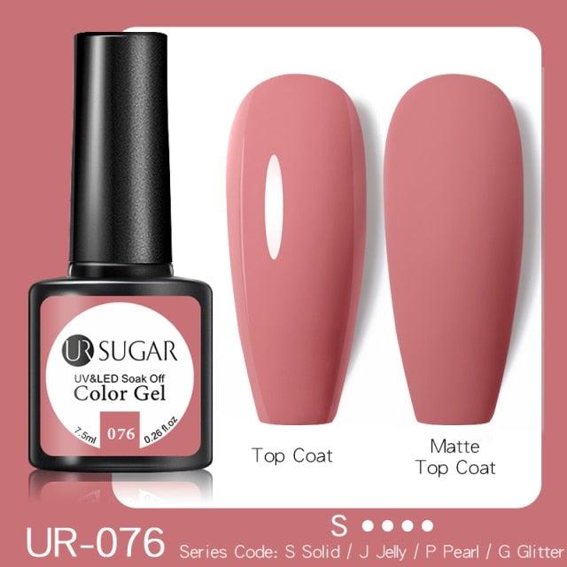 Dark Blue Matte Colorful UV Nail Gel Polish Semi Permanent Popular High Quality Fashion Design Stevvex