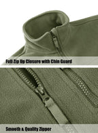 Dark Blue Warm Multi-Pockets Outdoor Tactical Fleece Jacket Soft Unique Style Jacket Work Coats Men's Windbreaker Jacket Sport Hiking Coat For Winter And Autumn Stevvex