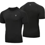 RDX T15 Short Sleeve Black Rash Guard - SJB-DIAMOND ELITES