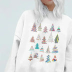 Christmas Tree Sweatshirt – Festive Loose Fit Top | S-XL - SJB-DIAMOND ELITES