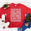Family Music Sweatshirt - SJB-DIAMOND ELITES