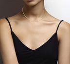 18K Gold Over Sterling Silver 925 Rope Chain Necklace