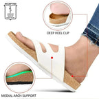 Aerothotic Celestis Women's Soft Footbed Strappy Slide Sandals
