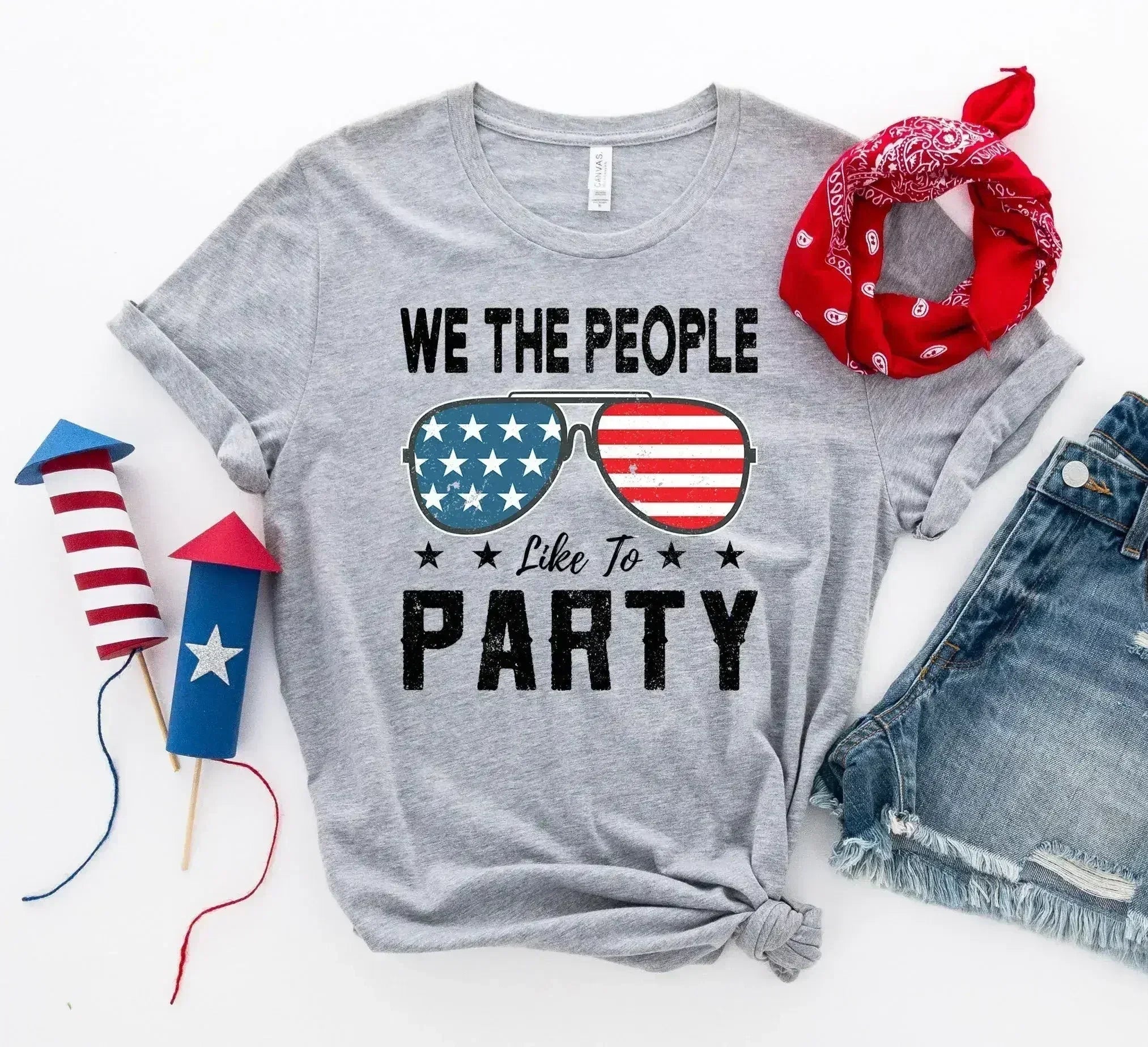We the people like to party T-shirt - SJB-DIAMOND ELITES