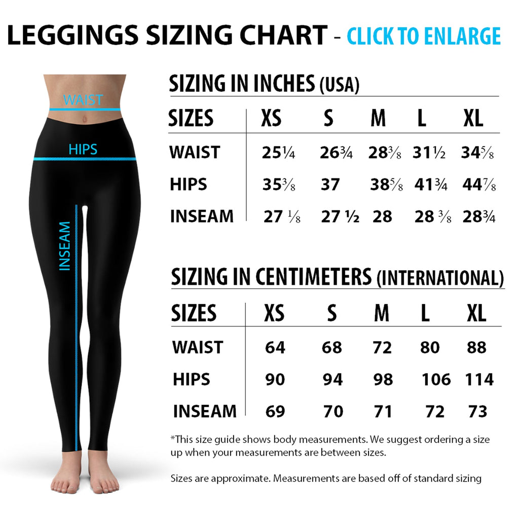 Womens Oriental Black Wolf Leggings - SJB-DIAMOND ELITES