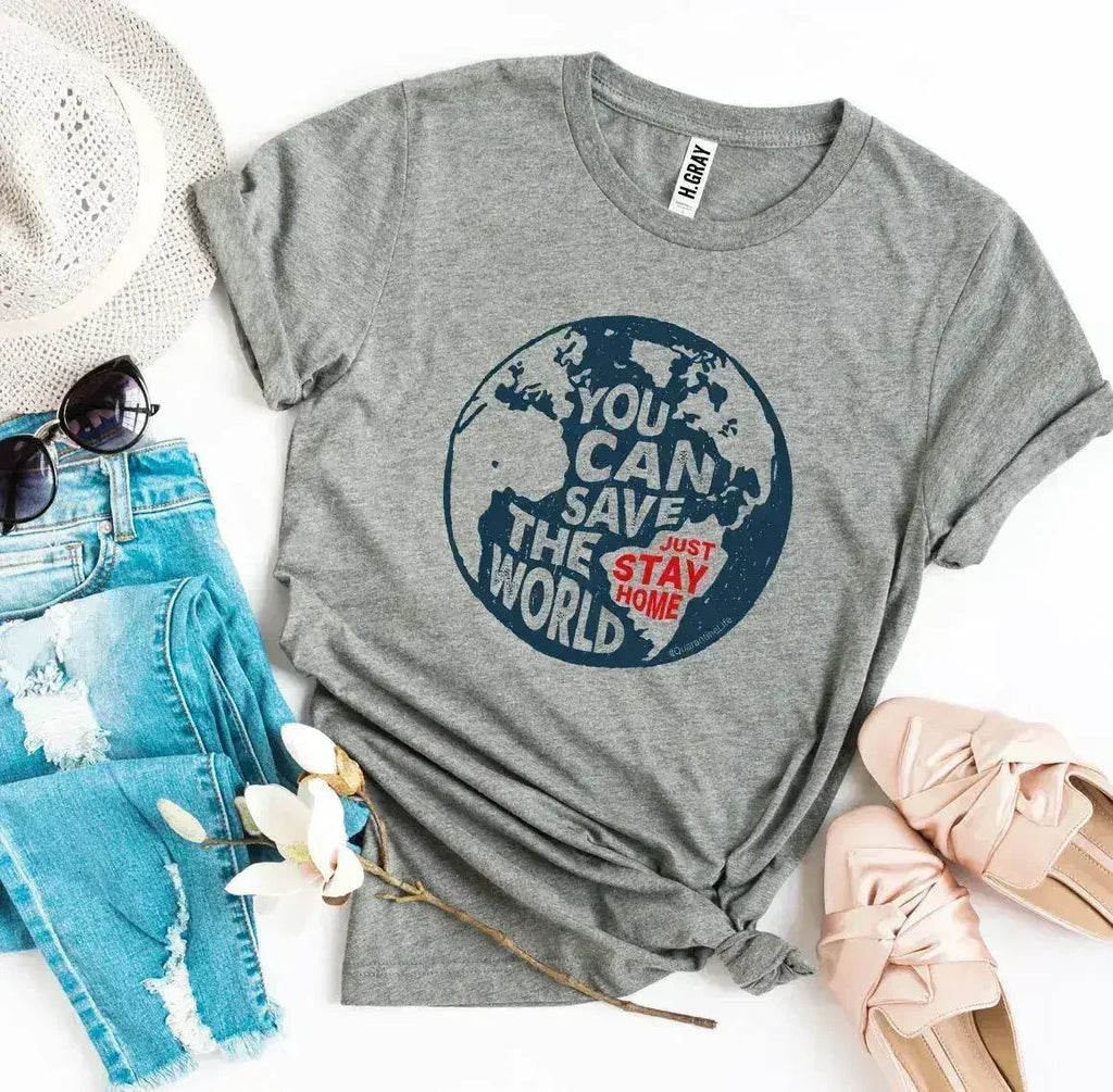 You Can Save The World T-shirt - SJB-DIAMOND ELITES