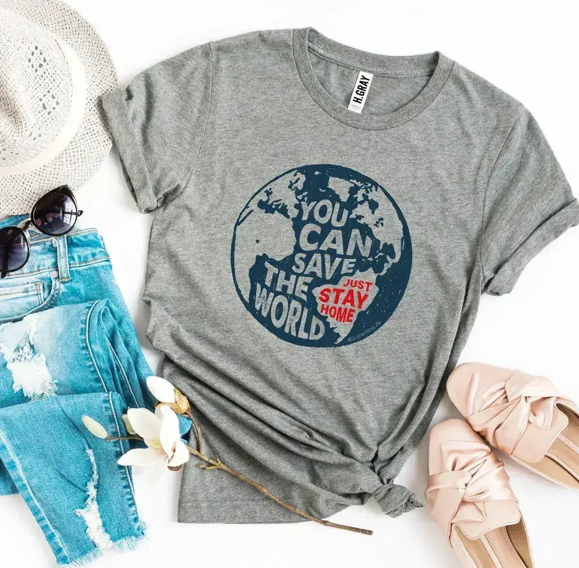 You Can Save The World T-shirt - SJB-DIAMOND ELITES