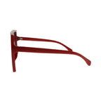 MQ Alva Sunglasses in Red / Smoke