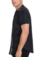 Mens Baseball Button Down Jersey - SJB-DIAMOND ELITES