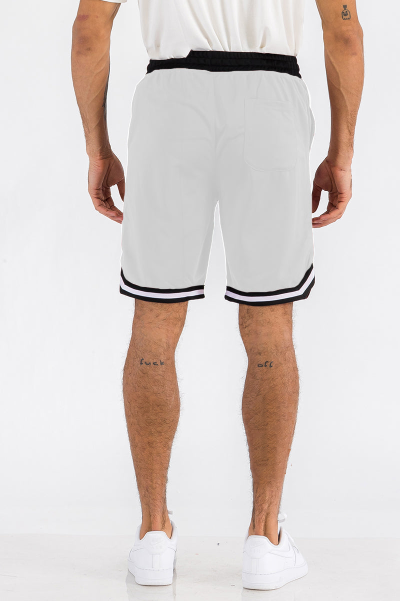 Mens Striped Basketball Active Jordan Shorts - SJB-DIAMOND ELITES