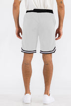 Mens Striped Basketball Active Jordan Shorts - SJB-DIAMOND ELITES