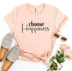 Choose Happiness T-shirt - SJB-DIAMOND ELITES