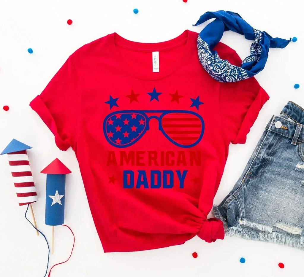 American Daddy T-shirt – Premium Ring-Spun Cotton Tee for Fathers - SJB-DIAMOND ELITES
