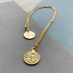 Gold Coin Necklace