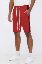 SINGLE STRIPE SHORTS - SJB-DIAMOND ELITES
