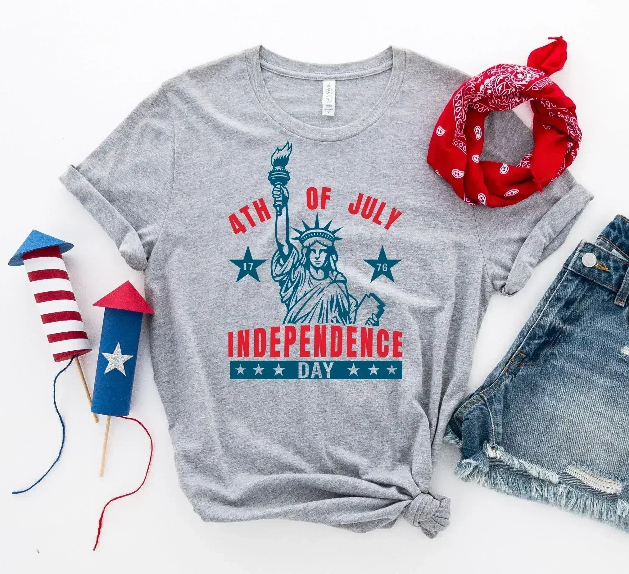 Independence day T-shirt Femstylo