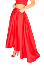 Formal Train Skirt & Lace Top Combo