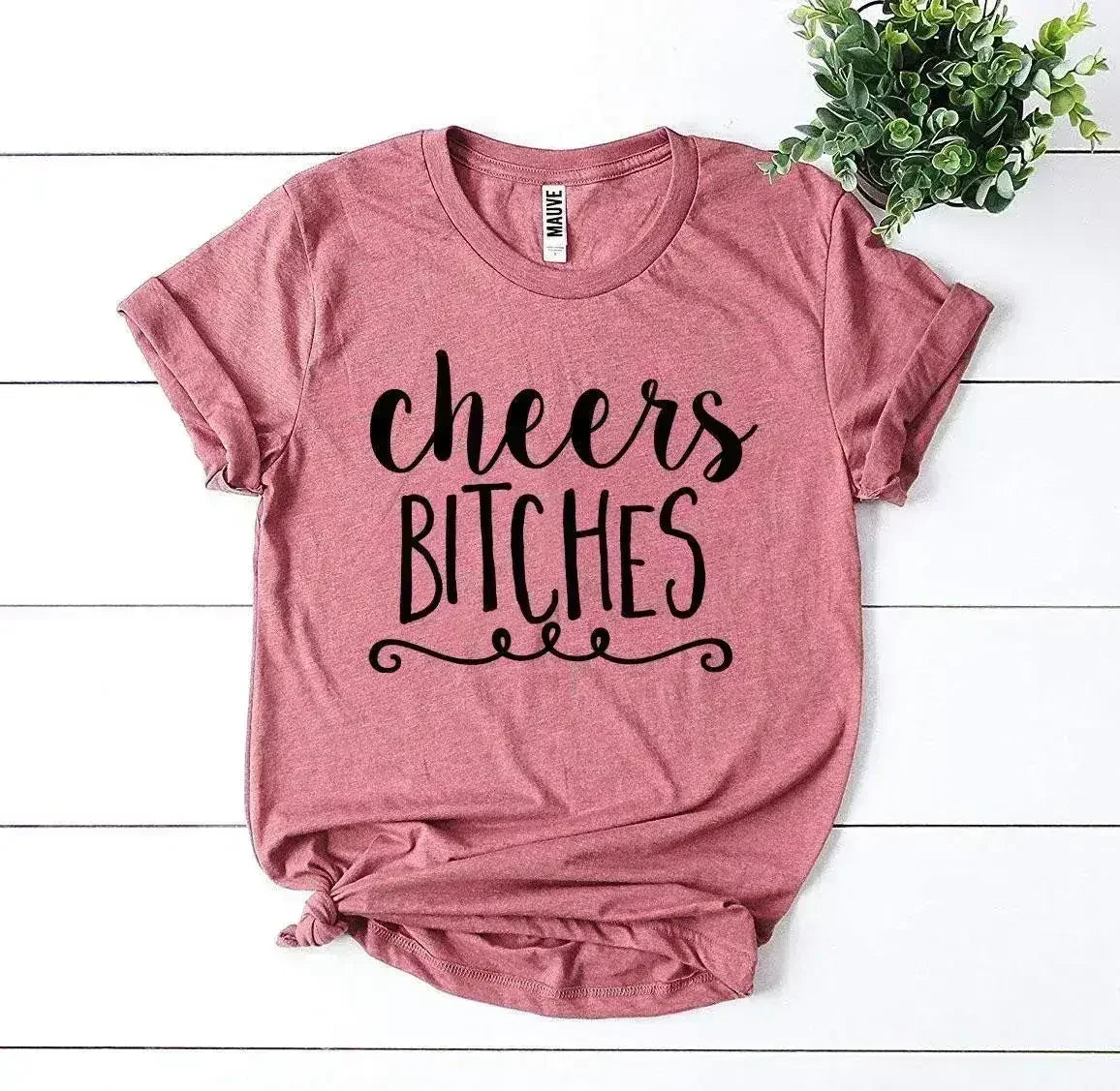 Cheers Bitches T-shirt Femstylo