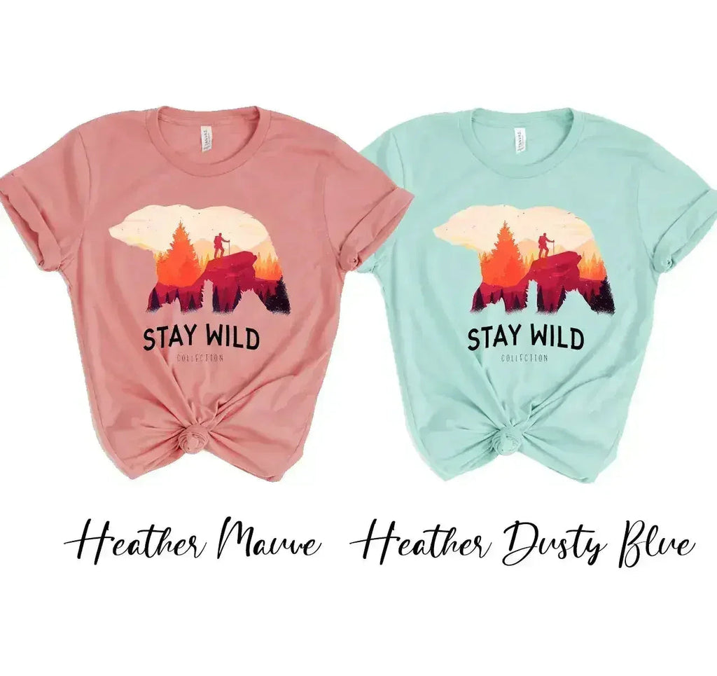 Stay Wild T-shirt - SJB-DIAMOND ELITES