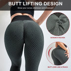 Leggings Women Butt Lifting Workout Sports High Waist Yoga Pants - SJB-DIAMOND ELITES
