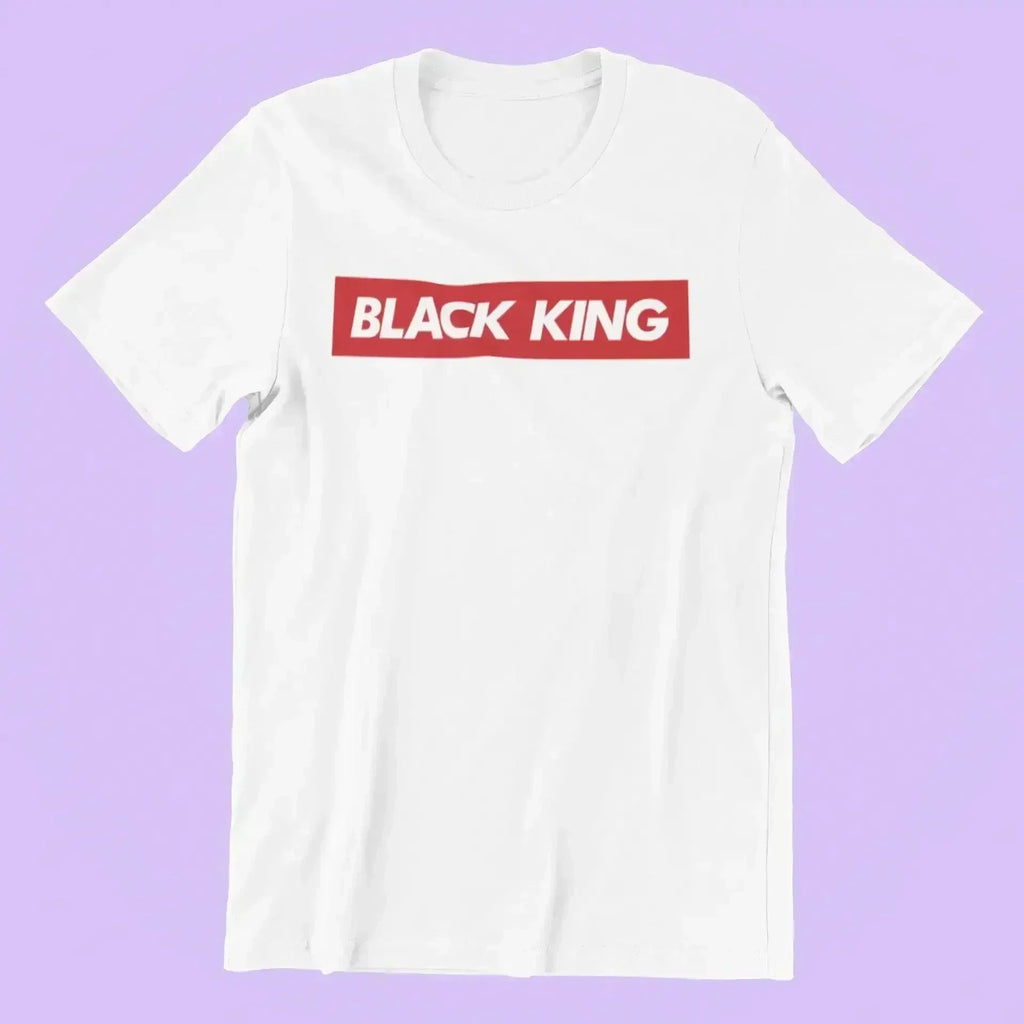 Black King T-Shirt | Premium Gildan Tee, 100% Cotton - SJB-DIAMOND ELITES
