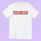 Black King T-Shirt | Premium Gildan Tee, 100% Cotton - SJB-DIAMOND ELITES