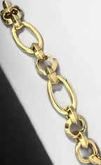 Chunky Cable Chain Link Hypoallergenic Toggle Clasp Fashion Bracelet
