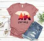 Stay Wild T-shirt - SJB-DIAMOND ELITES