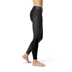 Womens Carbon Fiber Sports Leggings - SJB-DIAMOND ELITES