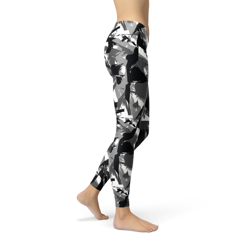 Womens Urban Camo Leggings - SJB-DIAMOND ELITES