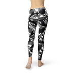 Womens Urban Camo Leggings - SJB-DIAMOND ELITES